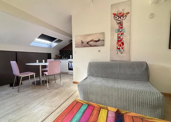 Apartmán 4 Personnes 3 Lits Wifi Parking